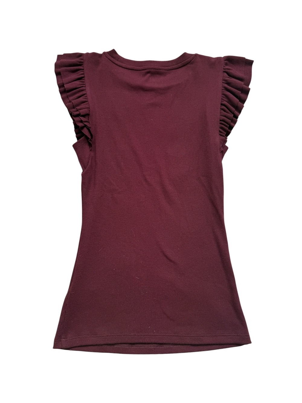 GAP Factory Ribbed Flutter Sleeve Top - Picture 2 of 4